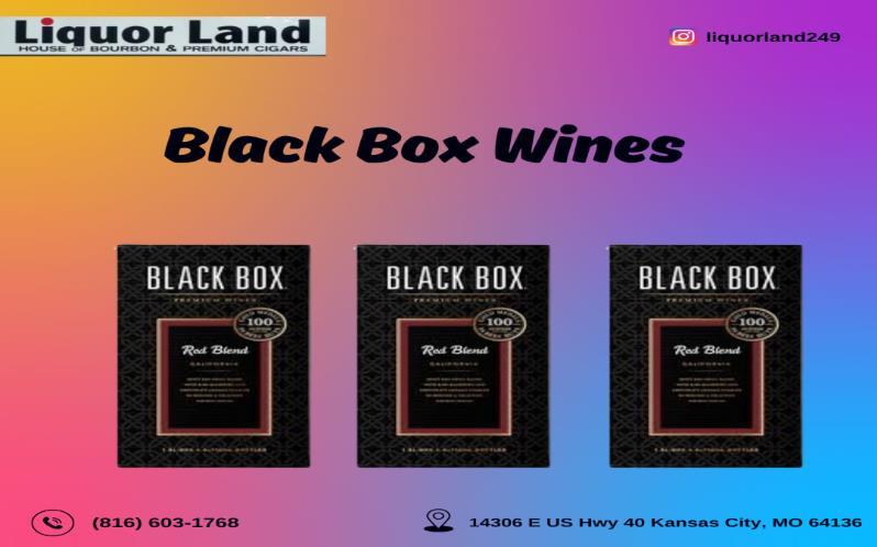 Black Box Wines available in Kansas MO