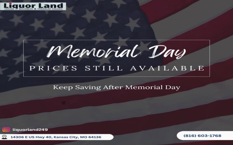 Memorial Day Sale continues 
